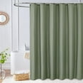 thumbnail image 2 of Solid Shower Curtain for Bathroom,  35.4"x70.8" Waffle Shower Curtains for Bathroom, Heavy Duty Hotel Quality Shower Curtains, Thick Polyester Fabric Bath Curtain Set with 12 Hooks, 2 of 8