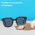 thumbnail image 4 of Eoperou Foldable Sunglasses Sun UV Resistant Lightweight Anti-slip Portable Travel Men Women Adults Collapsible Glasses Eyewear Fashion Accessories, 4 of 8