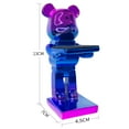 thumbnail image 4 of Trendy Watch Display Stand, Electroplating Cartoon Bear, Animal Resin Ornaments, Jewelry Storage Rack, Watch Holder Figure Stand, 4 of 5