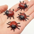 thumbnail image 2 of 26-27 5pcs New Pattern Plastic Pvc Simulation Small Insect Beetle Ladybug Model Frightening Persecute Others Toys Gift, 2 of 5