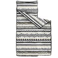 thumbnail image 2 of Geometric Stripe White Pattern Teens Toddler Nap Mat with Pillow, Sleeping Mat Bag for Preschool Daycare 51"x22", 2 of 6