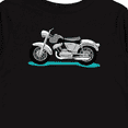 thumbnail image 4 of Inktastic Motorcycle Boys or Girls Long Sleeve Toddler T-Shirt, 4 of 5