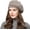Khaki, variant on French Style Beret Hat for Women Winter Fall Knit Artist Hats Classic Solid Color Beanie Hat