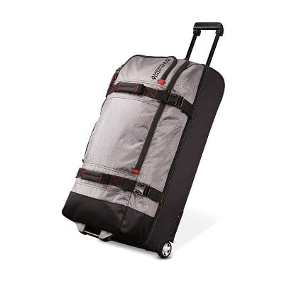 2 Compartments Wheeled Duffle M Travel Duffle Grey/turquoise 62.5 liters 69 cm Grey AMERICAN TOURISTER Road Quest 