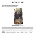 thumbnail image 4 of Naloa Jungle Dinosaur Basketball Jersey Reversible Men's Mesh Athletic Sports Shirts Training Practice S-4XLLarge, 4 of 6