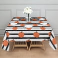 thumbnail image 3 of Fall Pumpkins Pattern Square Tablecloth,Waterproof Square Table Cover,Wipeable Spillproof Washable Table Cover for Home Kitchen Party Decor 52"x52"(132x132cm), 3 of 6
