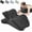 Black, variant on Ergonomic 27-Degree Wedge Pillow for Back & Hip Support – Contoured Memory Foam Cushion for Sleeping, Reading, and Posture Support, Removable Washable Cover