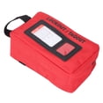 thumbnail image 2 of Oxford Polyester Lockout Tagout Storage Bag with Visible Nameplate - Heat & Wrinkle Resistant, Spacious Capacity for Safety Locks, Adjustable Hook & Loop Back for Belt Attachment, Secure Zip Closure, 2 of 7