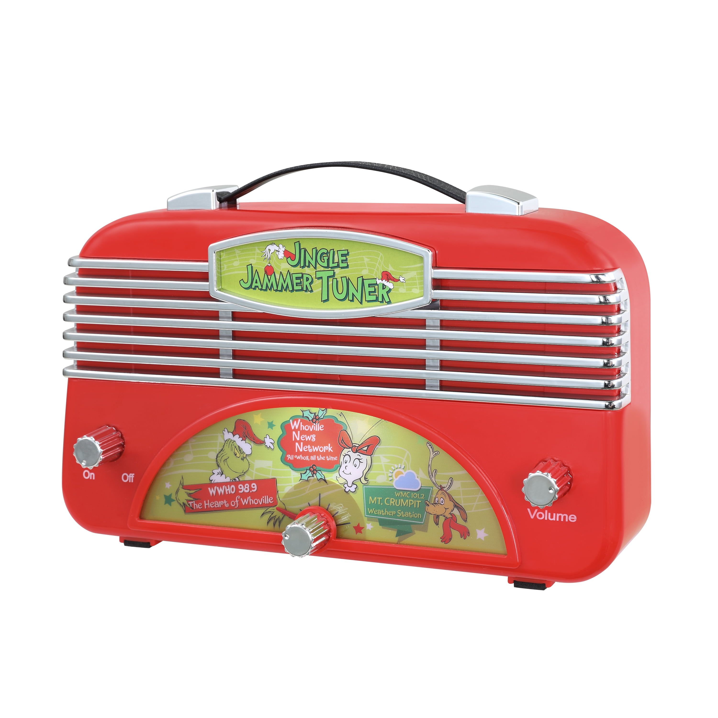 Grinch Jingle Jammer Tuner, Red