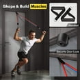 thumbnail image 5 of 150lbs Resistance Bands for Working Out, Exercise Bands, Workout Bands, Resistance Bands Set with Handles for Men Women , Weights for Strength Training Equipment at Home, 5 of 7