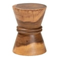 thumbnail image 3 of bali & pari Samira Rustic End Table, Natural Brown, 3 of 7