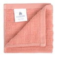 thumbnail image 7 of Pleasant Home Washcloths Set - 12 Pack | 12” x 12” | 100% Ring Spun Cotton Face Towel | Super Soft & Highly Absorbent (Blush Combo, Striped Design), 7 of 7