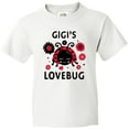 thumbnail image 3 of Inktastic Valentine's Day Gigi's Lovebug Youth T-Shirt, 3 of 5