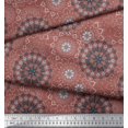 thumbnail image 3 of Soimoi Rayon Fabric Mandala Ethnic Printed Fabric 1 Yard 42 Inch Wide, 3 of 3