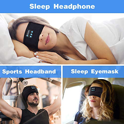 Sleep Headphones Bluetooth Headband-Wireless Sports Headband Headphones  with Ultra-Soft Music Headband-Perfect Sleeping Headphones for Side  Sleepers Running Yoga Insomnia Travel, Gift for Men Women - Walmart.com