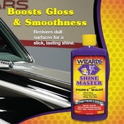 Wizards Shine Master Polish & Sealant Wax-Based Water Spot Remover for Cars and Boats, 16 oz