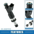 thumbnail image 2 of Fuel Injector No.2325075100 Fuel Injection Nozzle for Toyota Tacoma 2005-2016 2.7L Black, 2 of 6