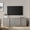 White, variant on Kai Rectangular TV Stand for TV's up to 75" in Black Grain