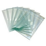 School Specialty Glass Rectangle Bevel, 4 x 6 in, Clear, Set of 6