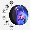 thumbnail image 6 of Kll Play Gaming Tire Cover,Universal Wheel Tire Cover For Trailer, Rv, Suv, Truck,Camper And Many Vehicle,(16 Inch), 6 of 7