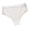 White, variant on Women Panties Fashion Women's Lace Solid Stretch Panties High Waist Underpants Panties Briefs Black M