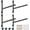 Kayak Storage Rack Wall Mount 2, variant on Kayak Storage Rack Heavy Duty, Adjustable Wall Mount Hanger for Indoor Garage & Outdoor Storage, Storage Rack for Kayak, Canoe, Surfboard & Paddle Board (Kayak Storage Rack Wall Mount 2)
