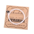 thumbnail image 1 of Cuerdas de repuesto de guitarra de nailon blanco Gloria Cuerdas de nailon para ukelele, 1 of 9