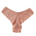 thumbnail image 1 of Gibobby Ropa Interior Elástica para Mujer Encaje No Show Bikini Soft Breathe Bragas sin Sexy Hipster Ropa interior para mujeres(Rosa， L), 1 of 3