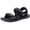 8658 Black, variant on GP Simplus Unisex Outdoor Water Sandals