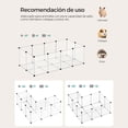 thumbnail image 4 of Corral para mascotas SONGMICS con piso 143 x 73 x 46 cm, 4 of 6
