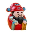 thumbnail image 1 of Figura de dios chino, adorno de mesa, artesanía artesanal, escultura Fengshui versátil para Estilo C, 1 of 9