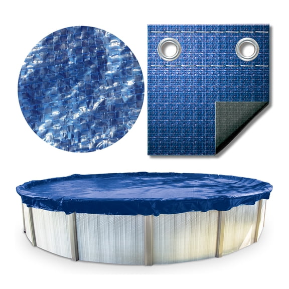 Swimline Hydrotools Supreme Guard Winter Cover for 12' x 18' Above Ground Pools
