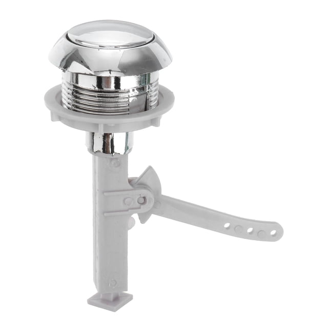 MasteelfCA Apartment Plastic Single Flush Toilet Water Tank Push Buttons Rods for Home Hotel
