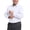 03#White, variant on Men's Big and Tall Dress Shirt Long Sleeve Non Iron Classic Fit Button Up Spread Collar