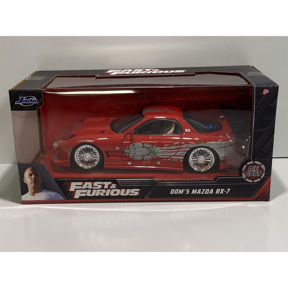 Fast and Furious Doms Mazda RX-7 Jada 98338 Scale 1:24 253203033