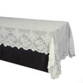 thumbnail image 7 of Efavormart 60"x126" Ivory Floral Lace Tablecloths For Banquet Party Wedding Event Home Decoration, 7 of 7