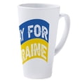 thumbnail image 2 of CafePress - Pray For Ukraine - 17 Oz White Ceramic Latte Mug, 2 of 3