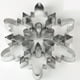 thumbnail image 3 of Molde de la galleta del acero inoxidable del acero inoxidable de la galleta del copo de nieve de la Navidad 2 unids, 3 of 6