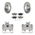 thumbnail image 1 of Transit Auto Rear Disc Brake Caliper Coated Rotors and Ceramic Pads Kit for Car Mazda 3 Sport KCG-100218T, 1 of 11