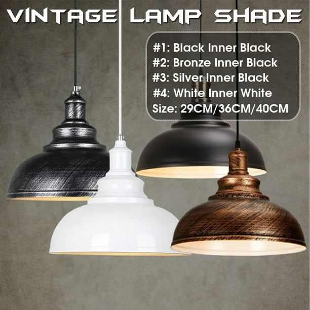 1 Pc Industrial Metal Pendant Light Retro Ceiling Lights Farmhouse Vintage Chandelier Hanging Lamp Lampshade For Kitchen Living Room Bar Dining Restaurant Home Decor Com 1 Pc Industrial Metal Pendant Light, Metal Pendant Lamp Shade