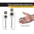 thumbnail image 5 of TITAN 2-PC GEARLESS MICRO RATCHET SET, 5 of 6