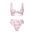 thumbnail image 5 of Honeii Baby Salamander Print Women’s Bikini Set,Two Piece Swimsuit Bathing Suits,Stylish High Elasticity Swimwear for Beach and Pool, 5 of 7