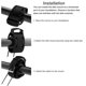 thumbnail image 4 of Juego de soporte para reloj de bicicleta, soporte para manillar de bicicleta de silicona con soporte fuerte para Garmin Forerunner Watch Series Feliz Sencillez, 4 of 5