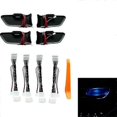 thumbnail image 5 of for Corolla 2020 2021 Door Bowl Armrest Atmosphere Light Interior LED Blue Door Bowl Handle Frame, 5 of 5