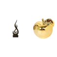 thumbnail image 1 of Estatua abstracta de fruta de fuego, figura de resina cerámica, escultura de arte moderno, adorno artesanal, recuerdo para sala de estar, vitrina, por, 1 of 8