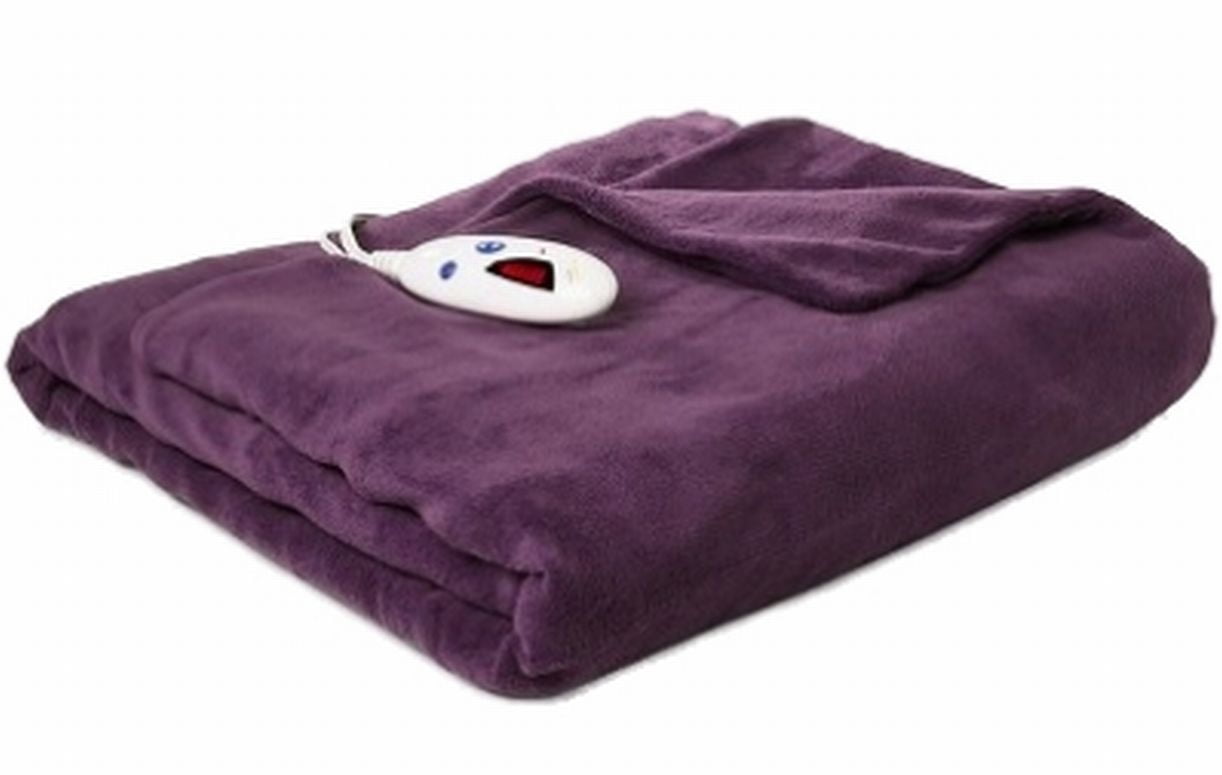 Purple Heated Blanket Off 54