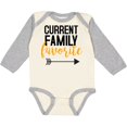 thumbnail image 3 of Inktastic Current Family Favorite Boys or Girls Long Sleeve Baby Bodysuit, 3 of 5