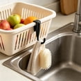 thumbnail image 6 of Hometravel Plastic Buckle Flat Strip Hooks, S-Shaped Heavy Duty Hanging Organizer, Non-Slip Storage Rack for Kitchen, Bathroom, Closet Use, 6 of 7