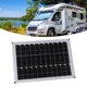 thumbnail image 1 of Panel Solar De 100W 18V, Fuerte Aplicabilidad Alta Estabilidad Salida Estable Panel Solar Portátil Monocristalino De 100W 18V Para Agricultura Al Aire Libre Para Barcos, 1 of 7