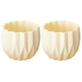 thumbnail image 2 of Neinkie 2Pcs Succulent Pots, Pots for Plants Succulent Planters Small Plant Pots Planter Pots Cactus Mini Flowers Pots Air Plant Flower Pots Cactus Faux Plants Containers, 2 of 7